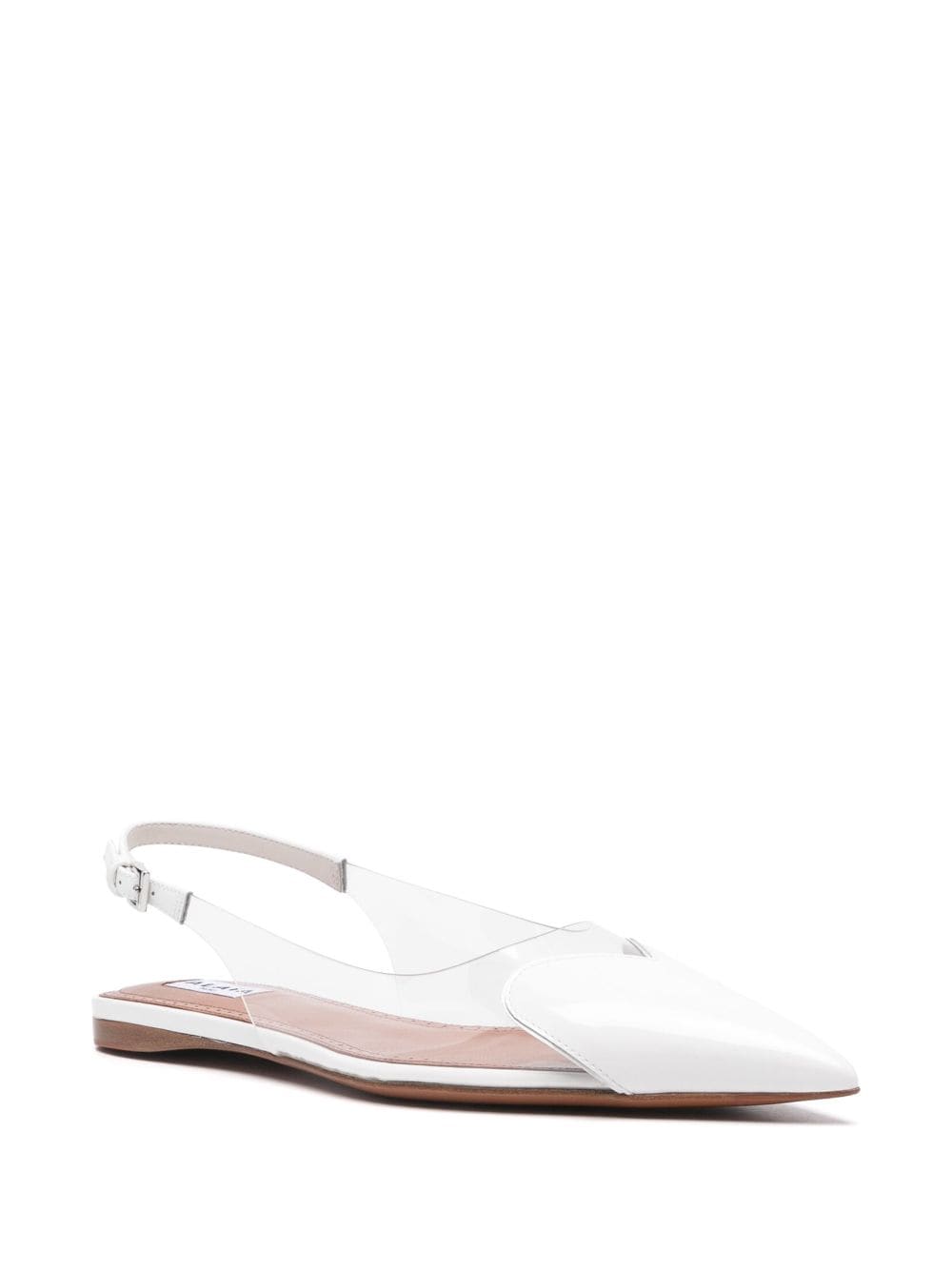 Alaia Le Coeur Slingback Flats