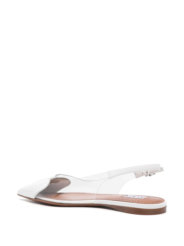 Alaia Le Coeur Slingback Flats