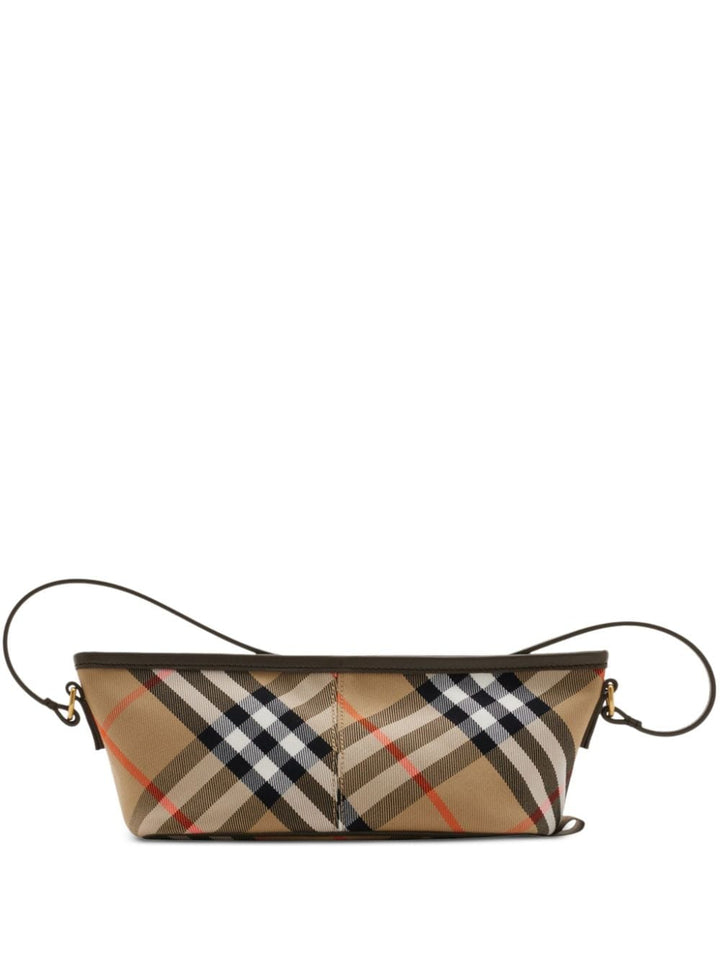 Burberry Baguette check shoulder bag