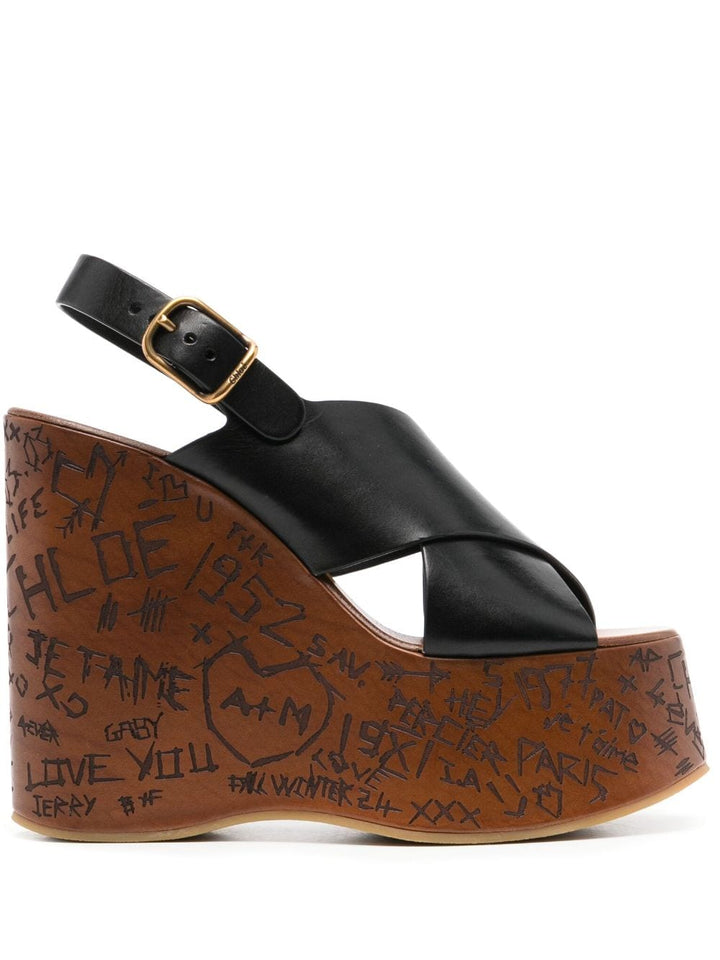 Chloè Black Sandals