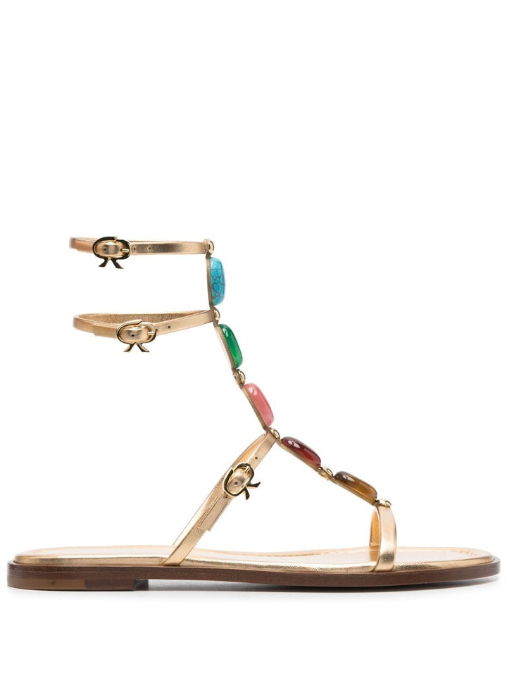 Gianvito Rossi Shanti leather Sandals