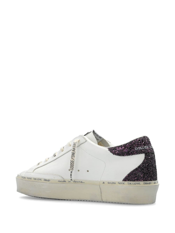 Golden Goose Hi Star Glitter Sneakers