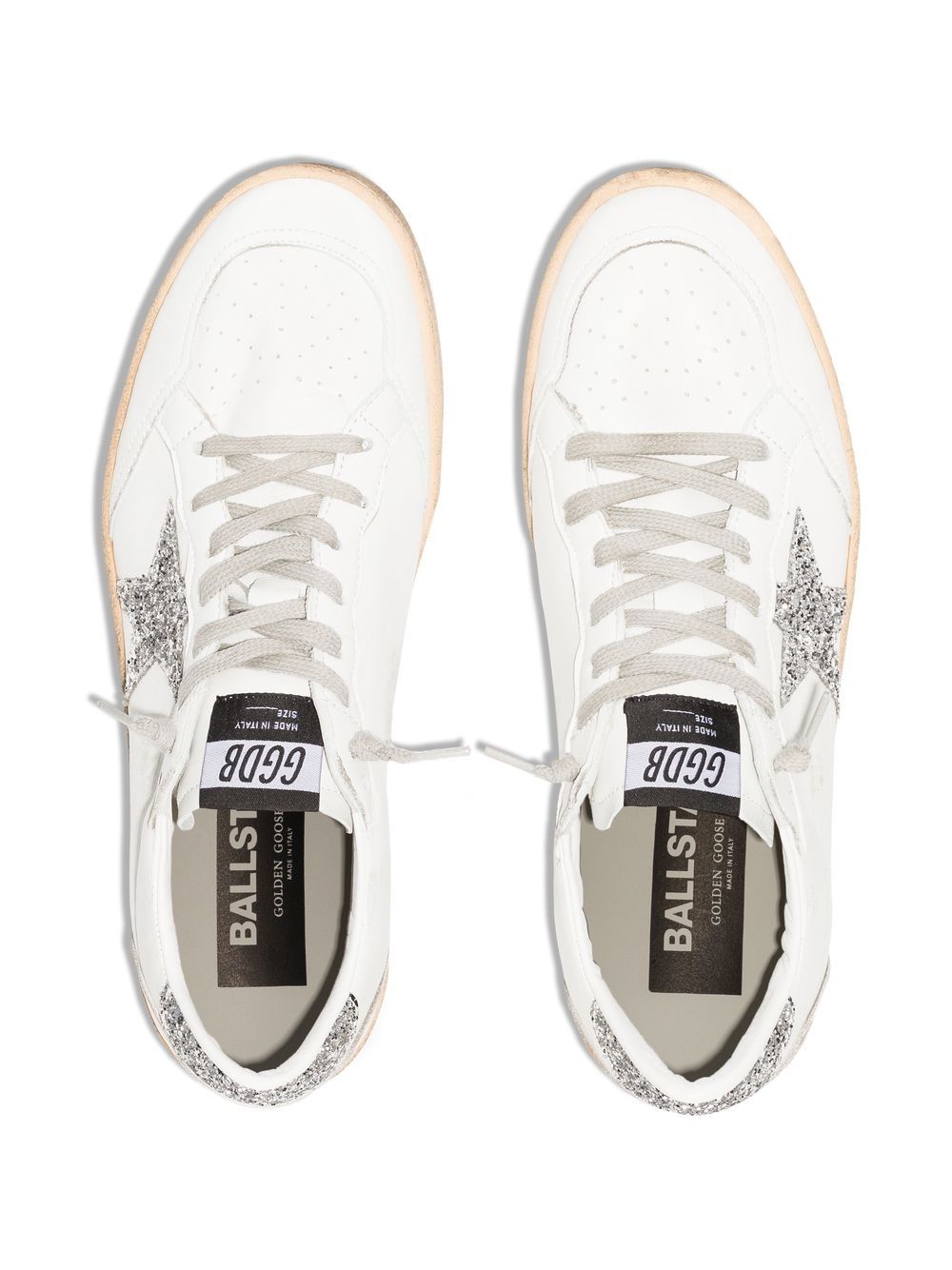 Golden Goose Ball Star Glitter Sneakers