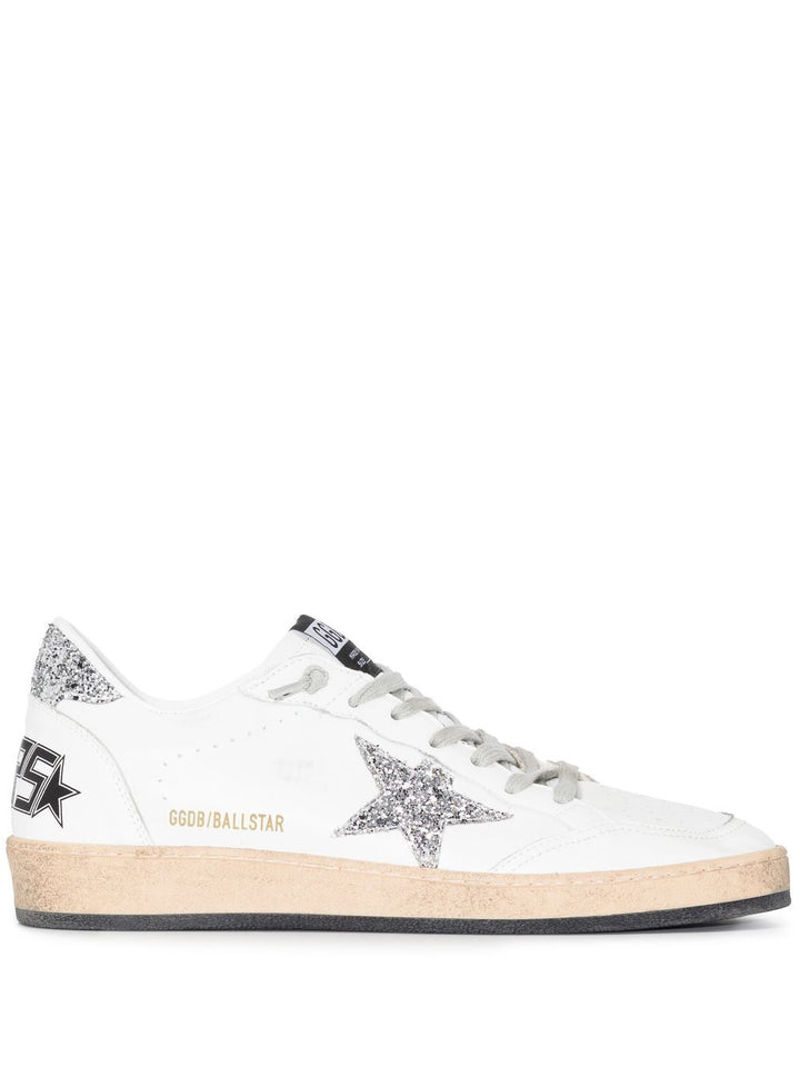 Golden Goose Ball Star Glitter Sneakers