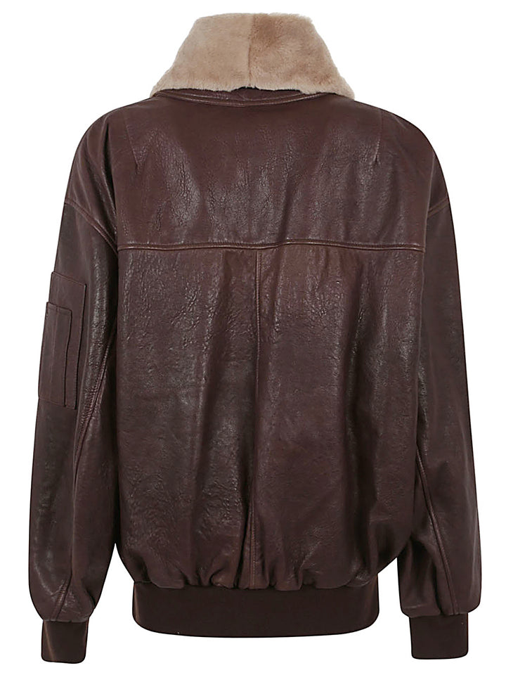 ENES Coat Brown