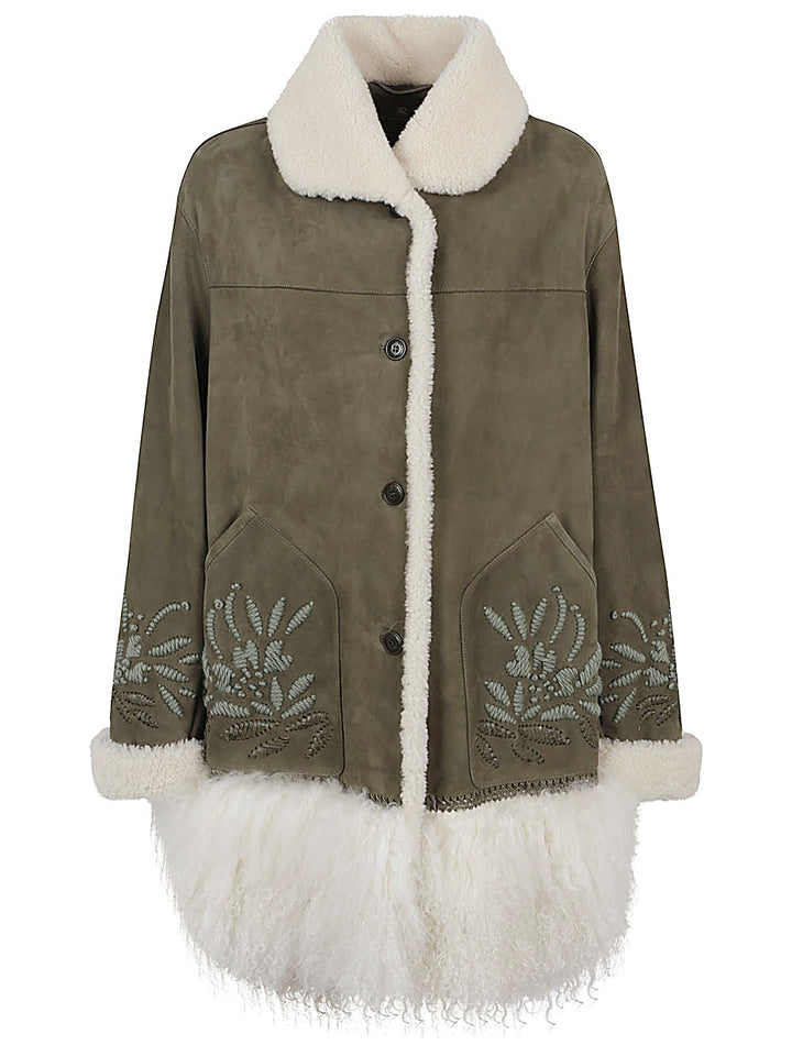 Ermanno Scervino Coat Green