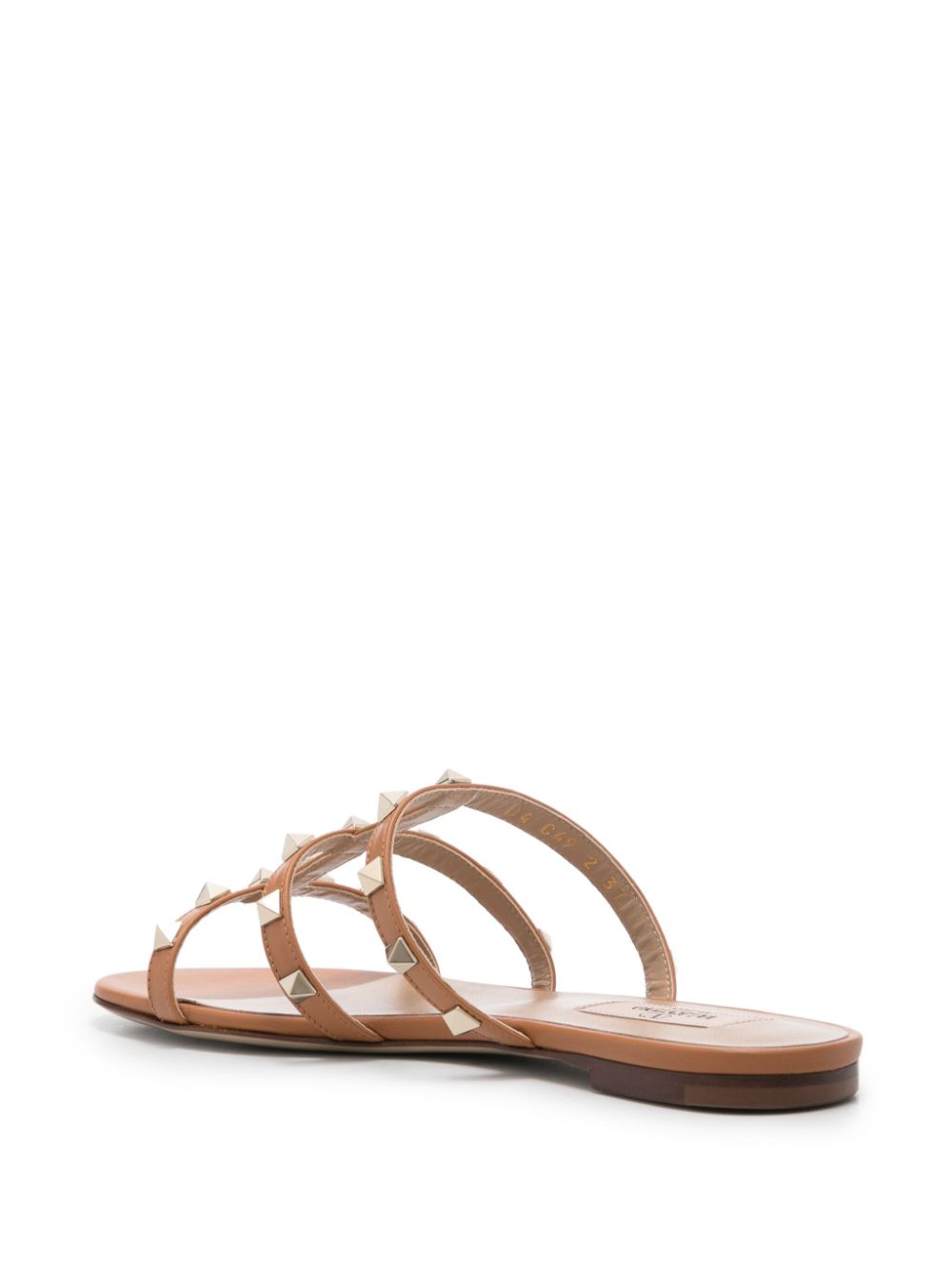 Valentino Garavani Rockstud leather flat sandals