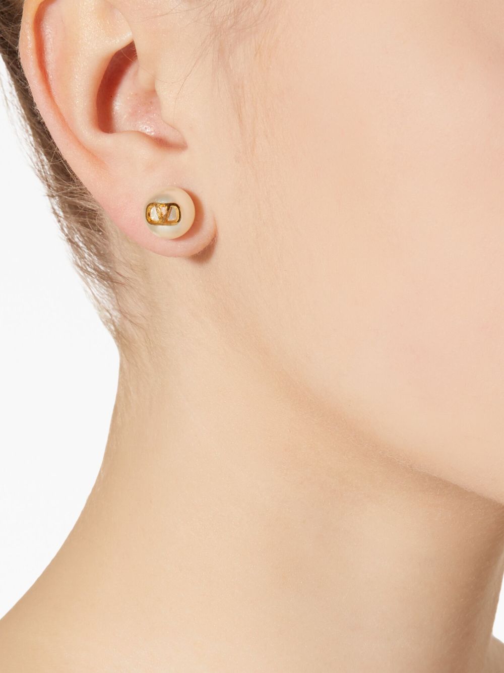 Valentino Garavani VLogo Signature Pearl earrings
