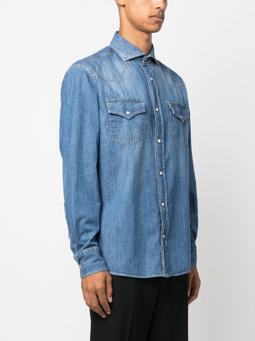 Brunello Cucinelli Denim Shirt