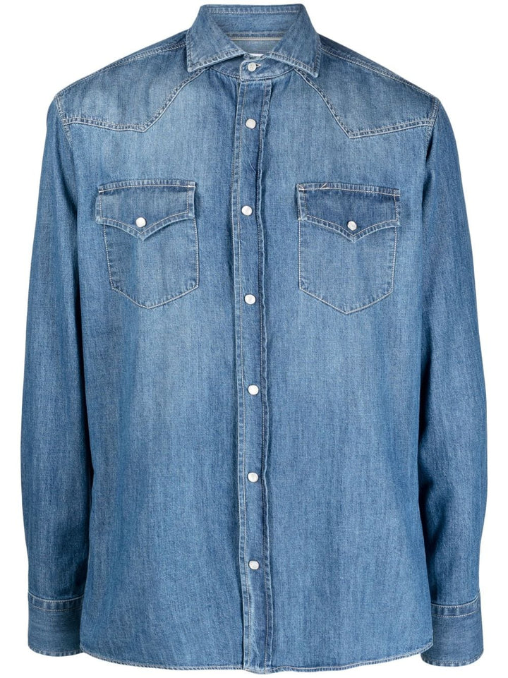 Brunello Cucinelli Denim Shirt