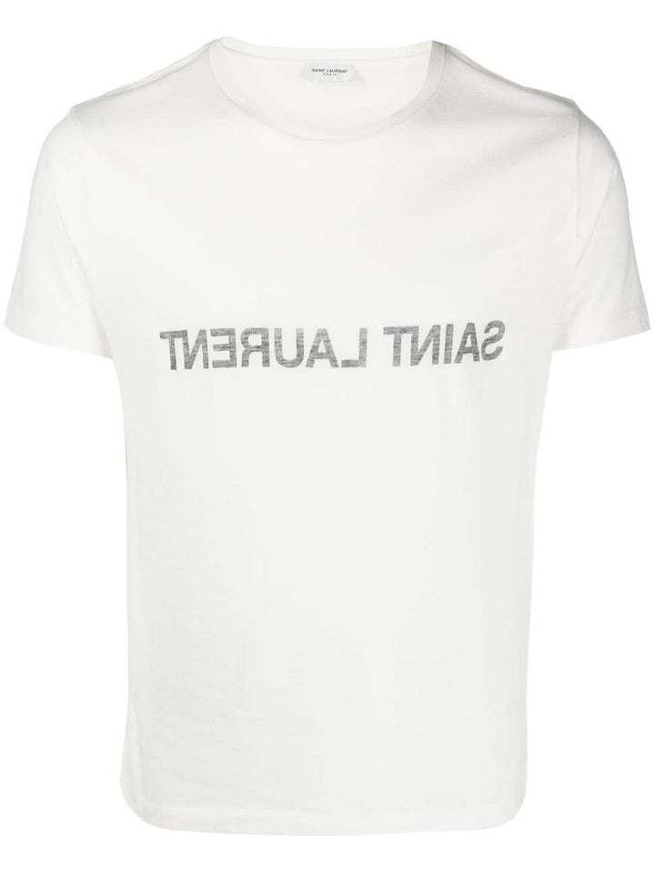 Saint Laurent Reverse Logo T-shirt