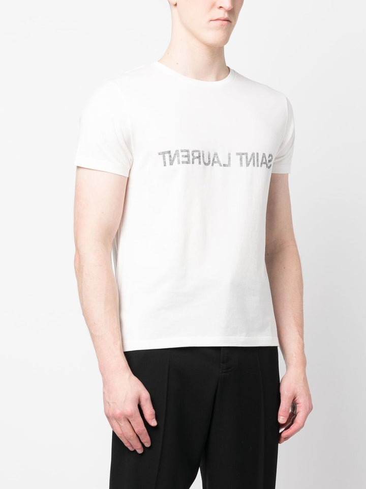 Saint Laurent Reverse Logo T-shirt