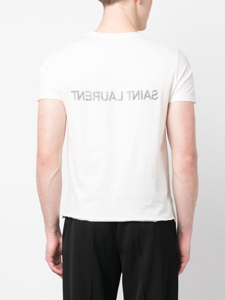 Saint Laurent Reverse Logo T-shirt