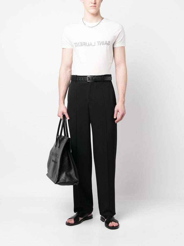 Saint Laurent Reverse Logo T-shirt