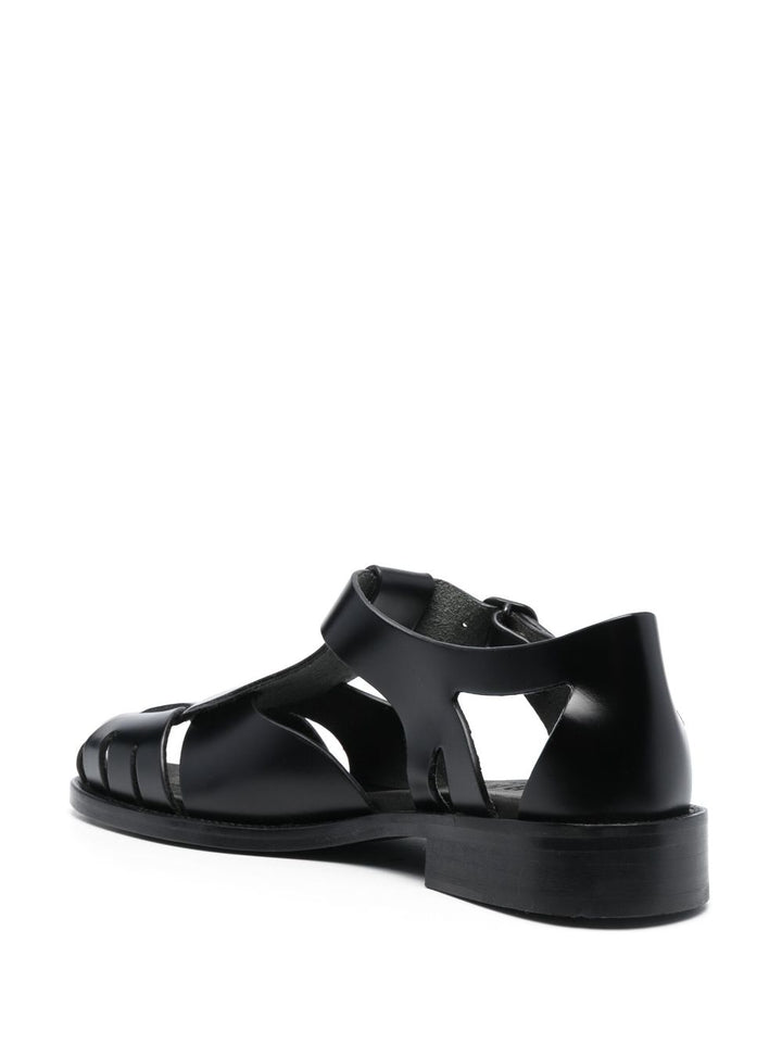 HEREU Black Sandals