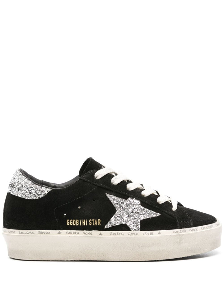 Golden Goose Hi Star Glitter Sneakers