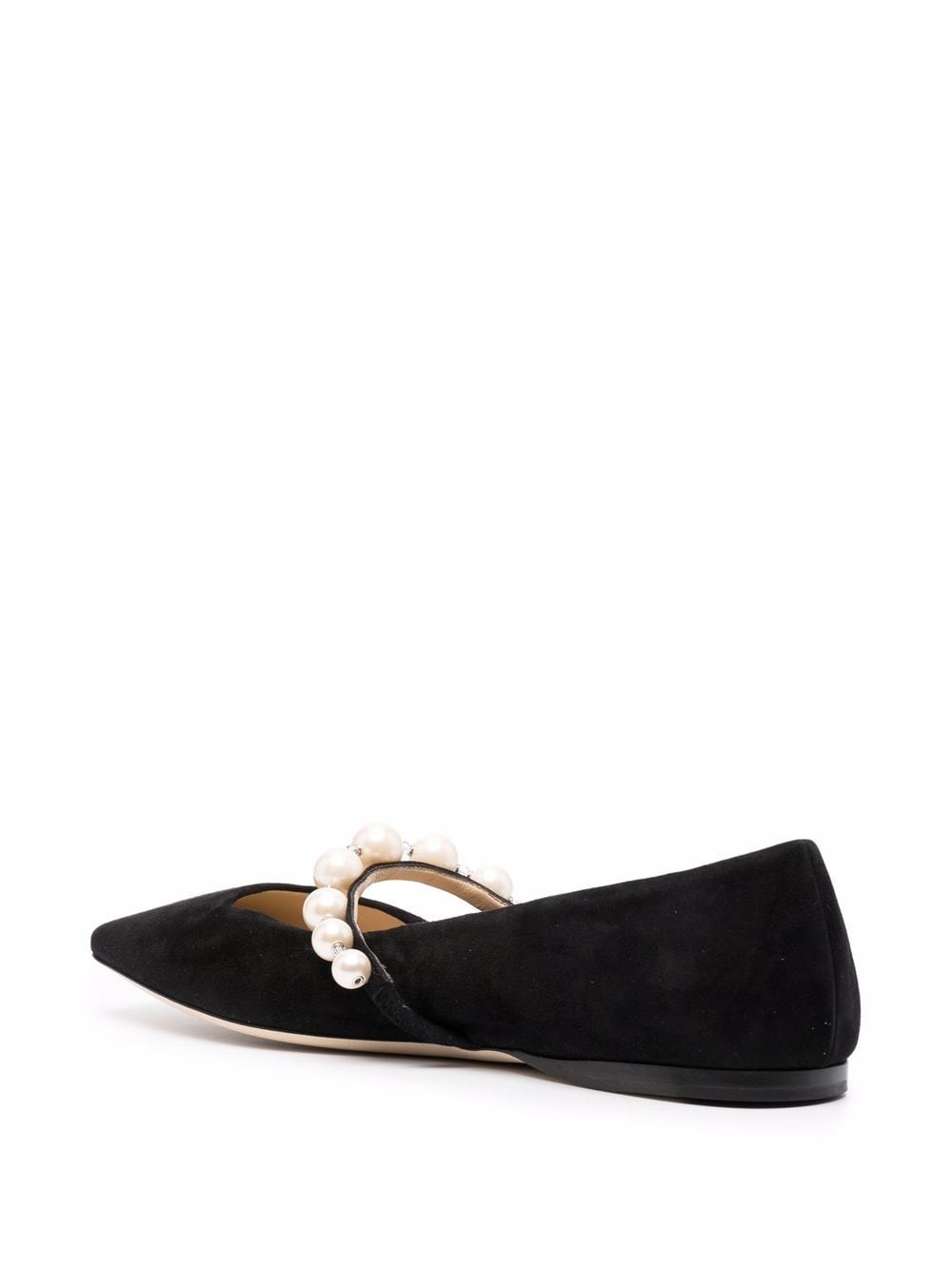 Jimmy Choo Ade Pearl Ballerina Flats