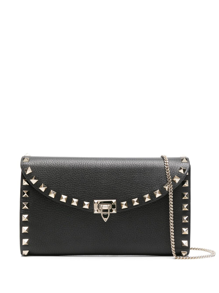 Valentino Garavani Leather Rockstud mini bag