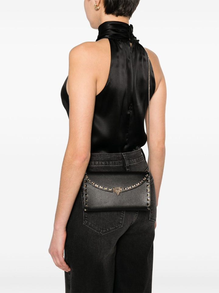 Valentino Garavani Leather Rockstud mini bag