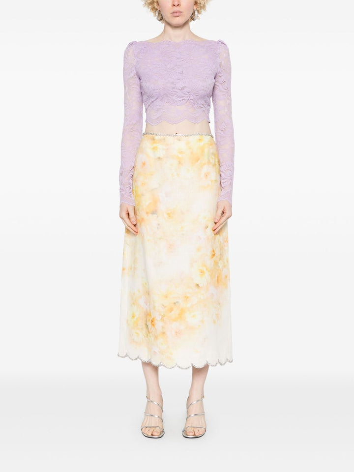 Zimmermann Skirts Yellow