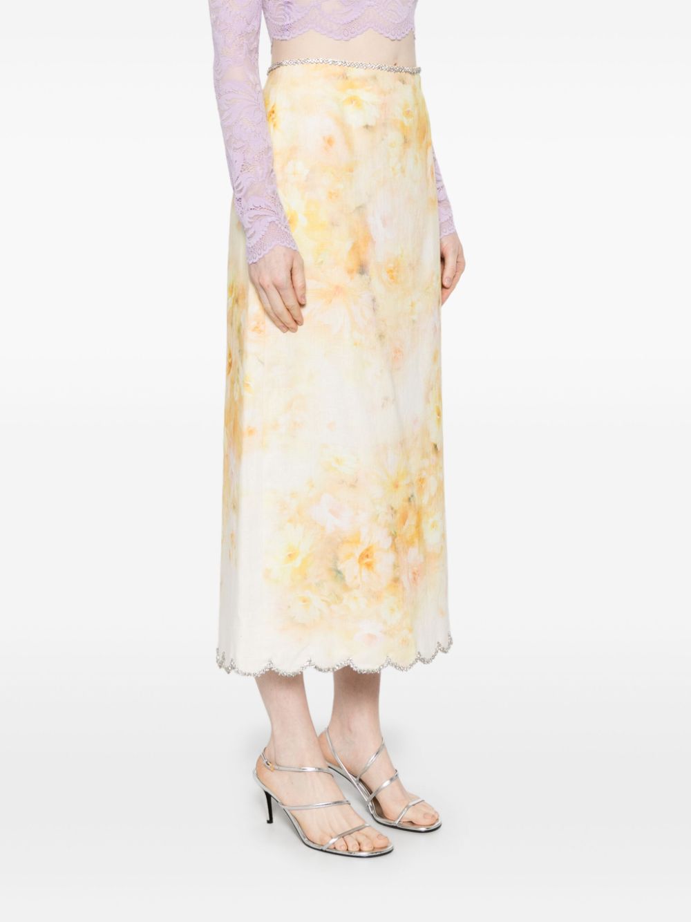 Zimmermann Skirts Yellow