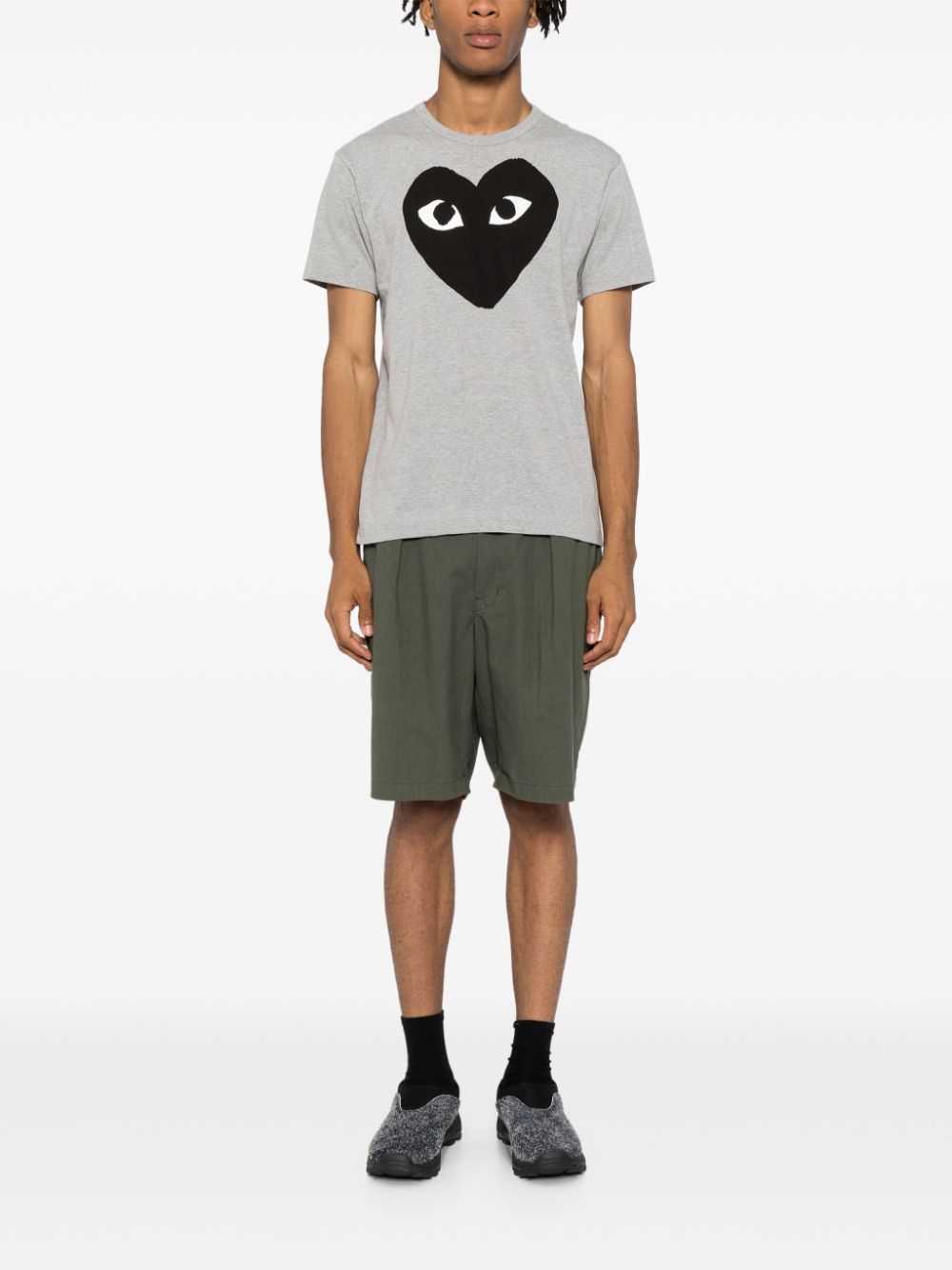 Comme des Garcons Play Black heart T-shirt