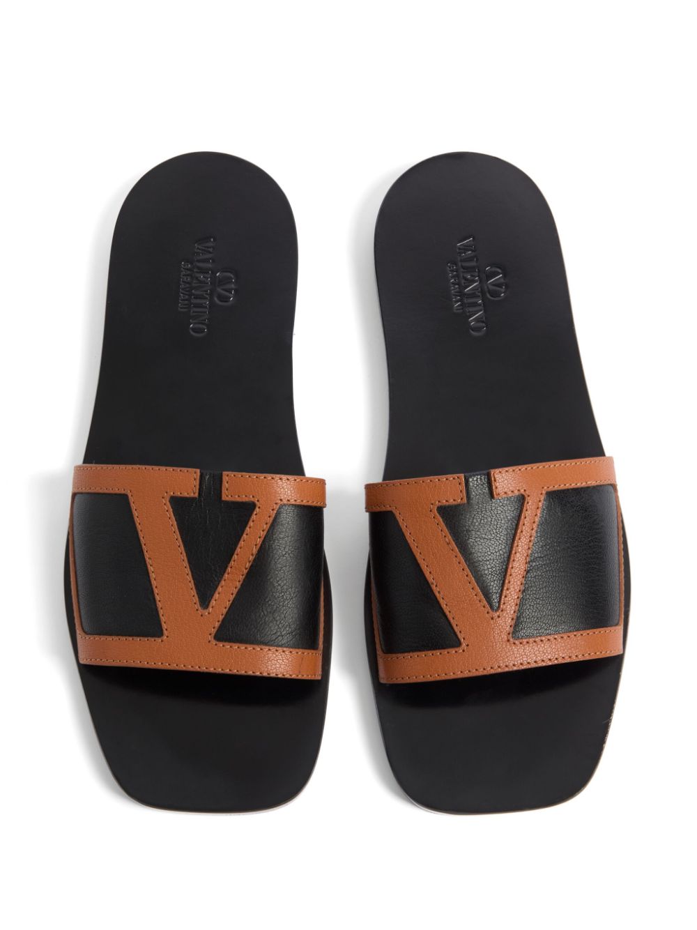Valentino Garavani Viva Superstar leather slides