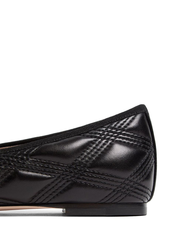 Valentino Garavani Quiltie 67 leather ballet flats