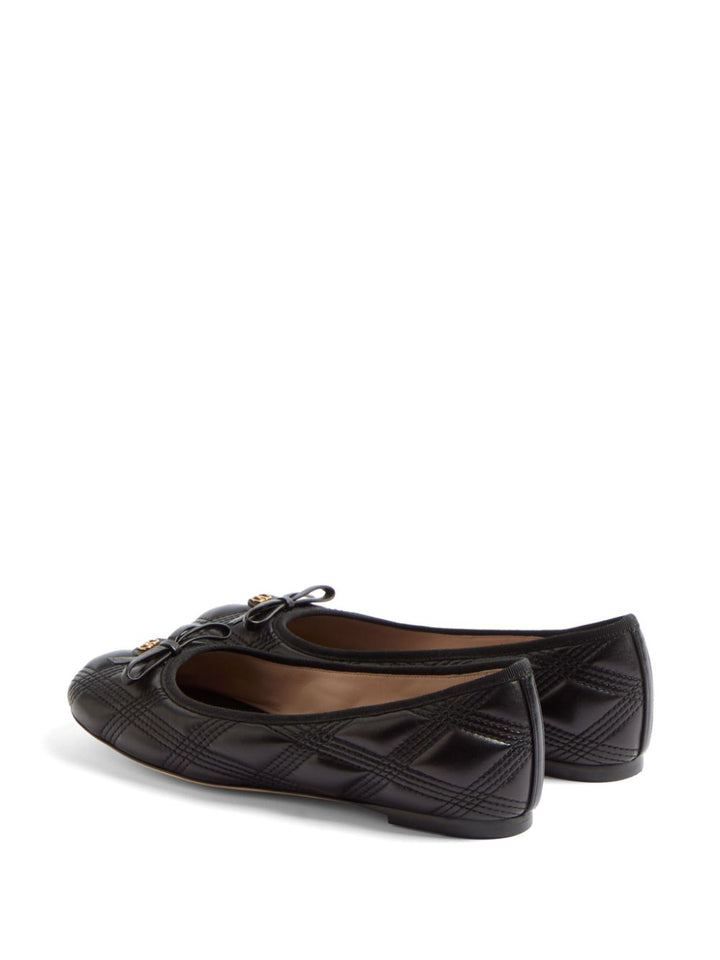 Valentino Garavani Quiltie 67 leather ballet flats
