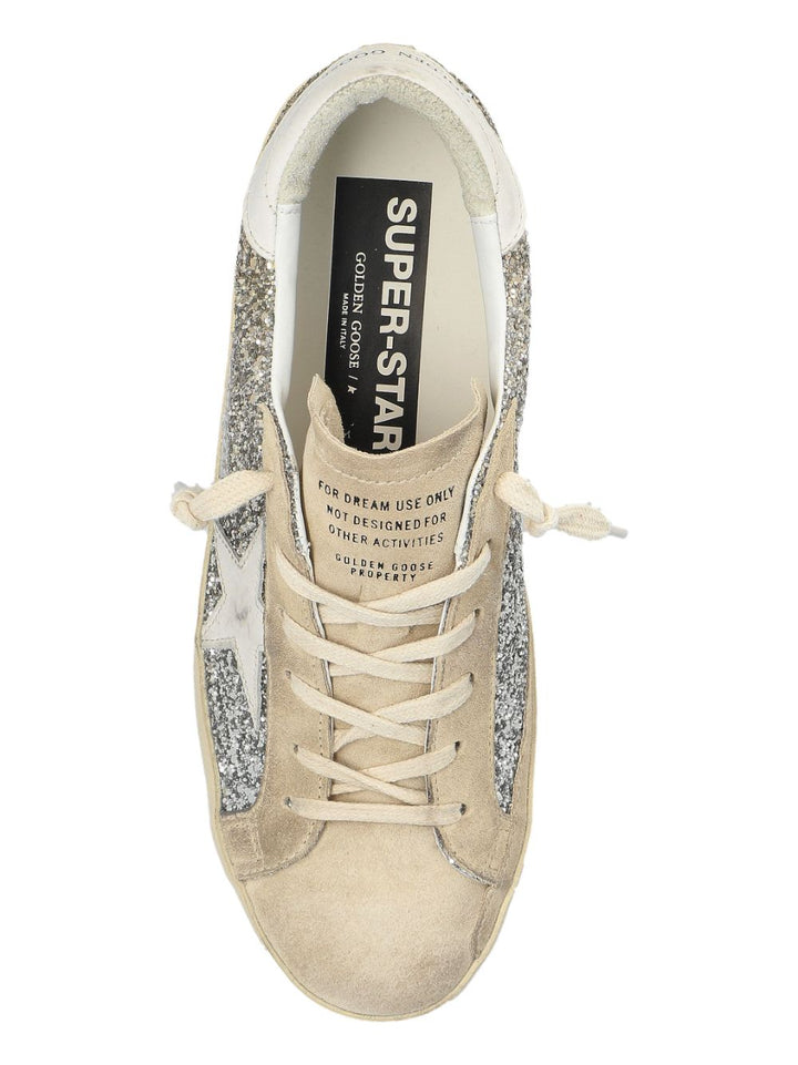 Golden Goose Super Star Glitter Sneakers