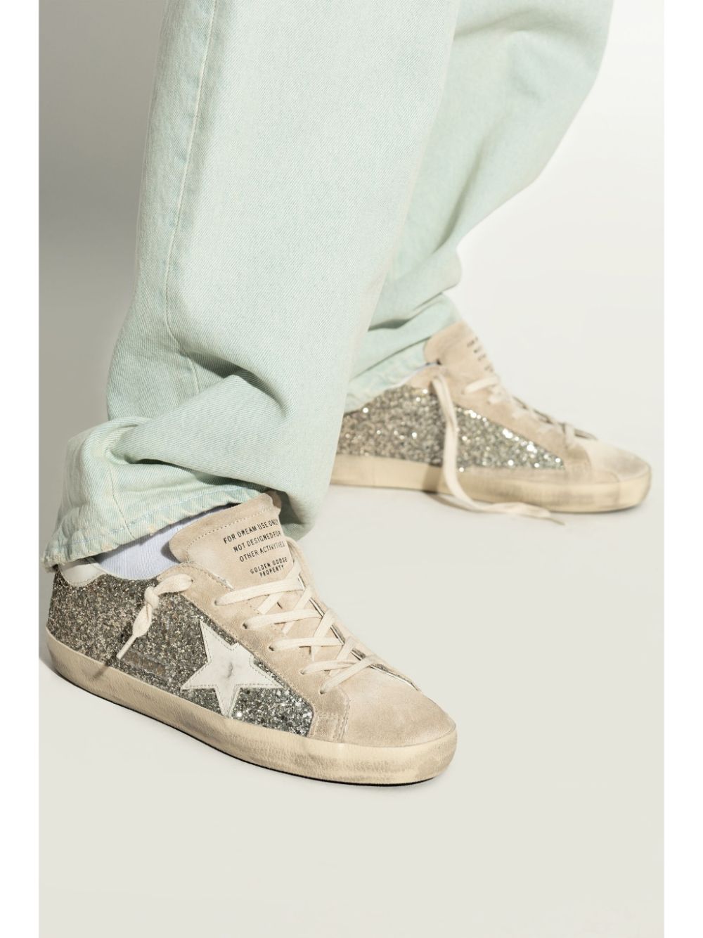 Golden Goose Superstar Glitter Sneakers