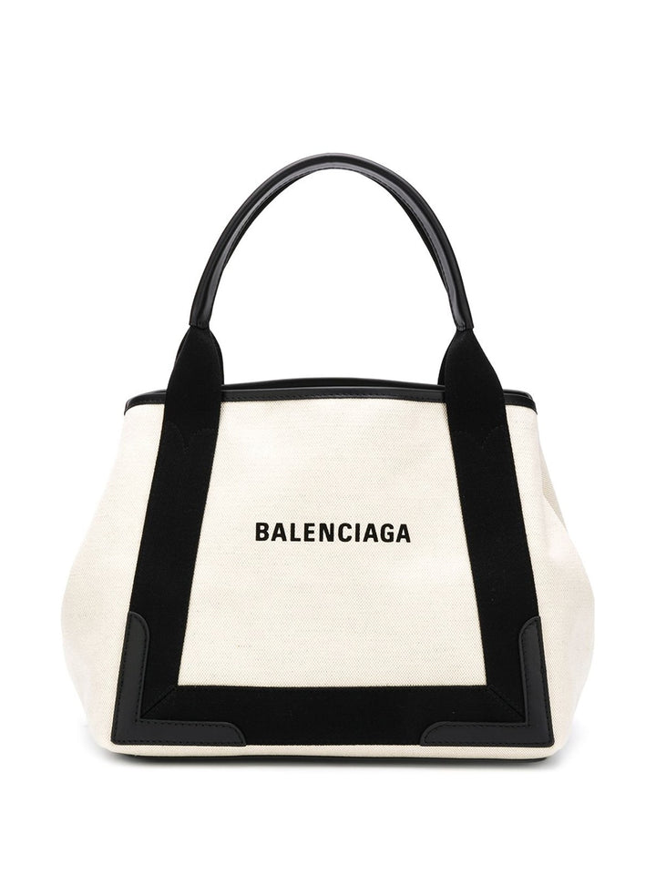Balenciaga Cabas small canvas tote