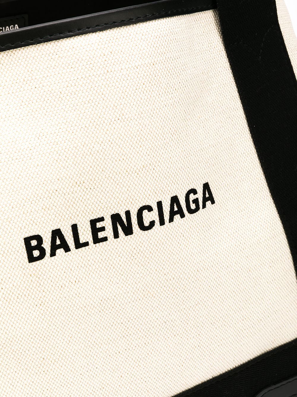Balenciaga Cabas small canvas tote