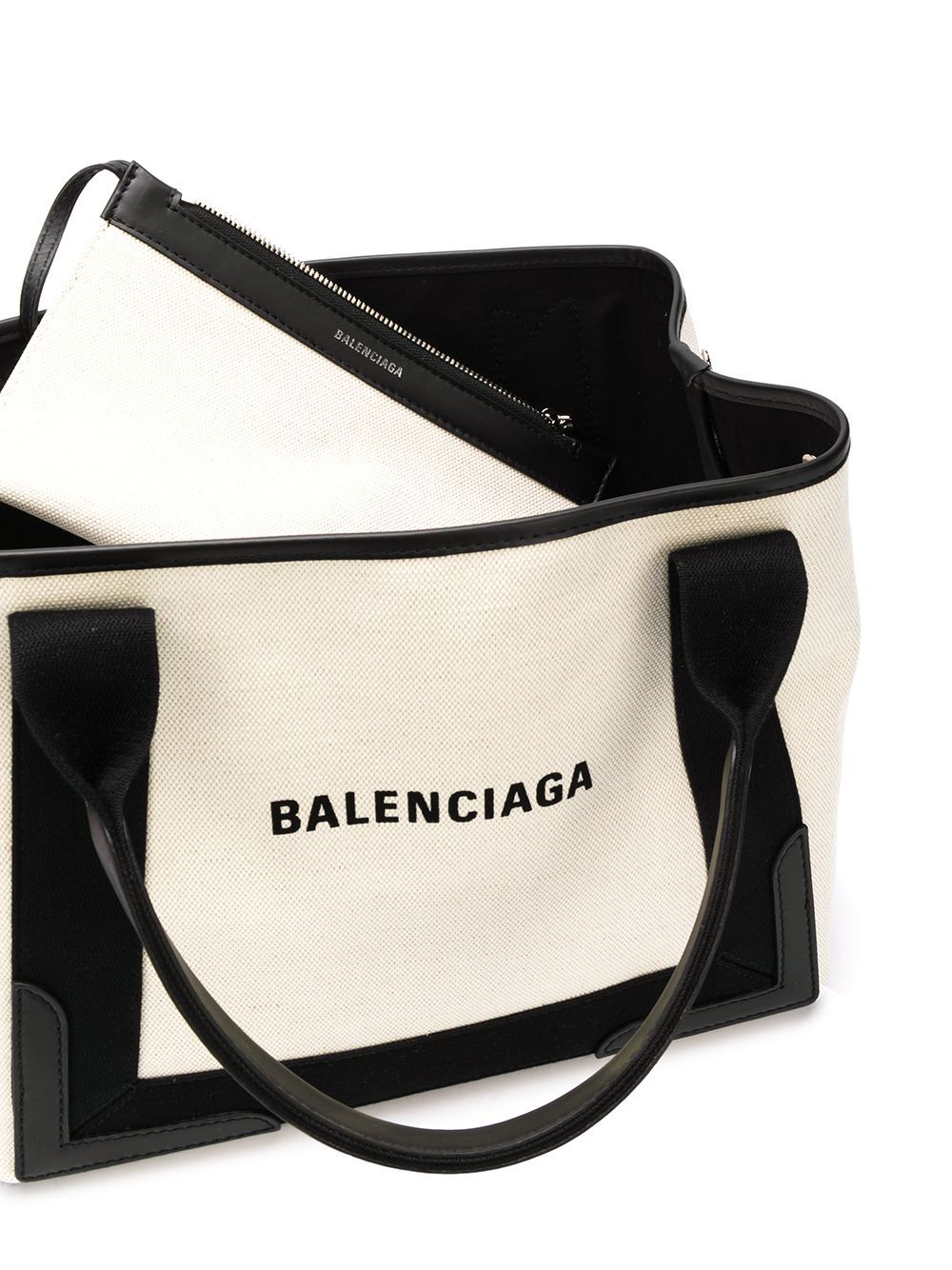 Balenciaga Cabas small canvas tote