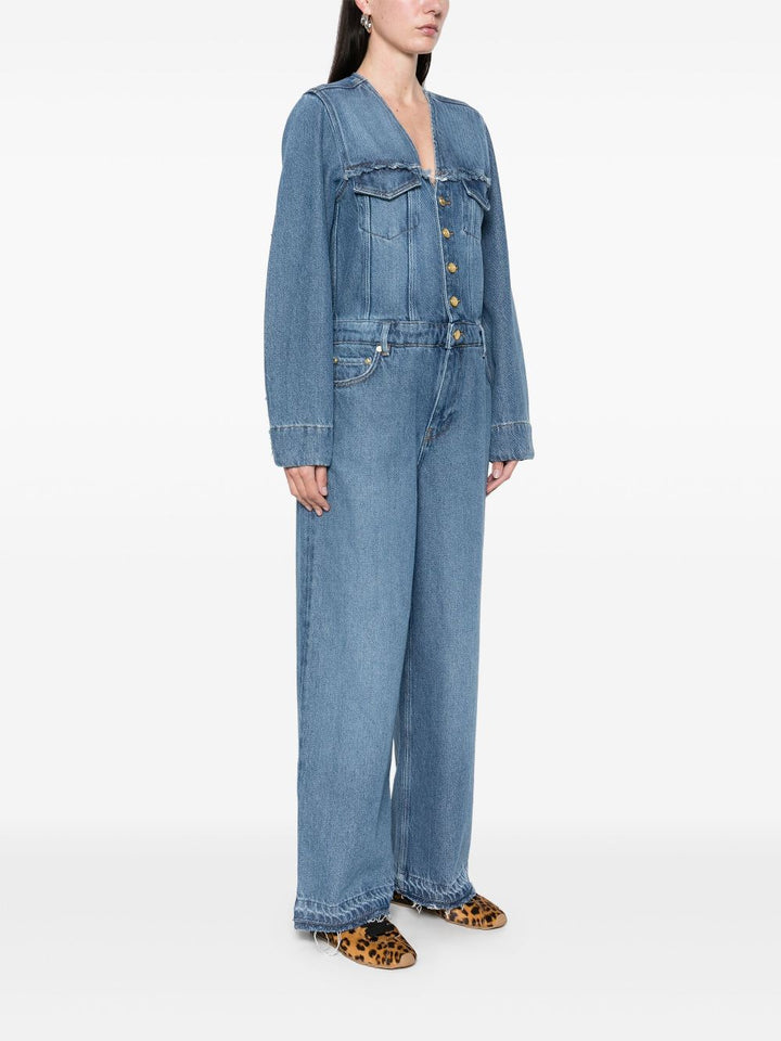 GANNI Denim Jumpsuit