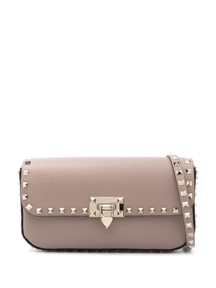 Valentino Garavani Leather Rockstud crossbody bag