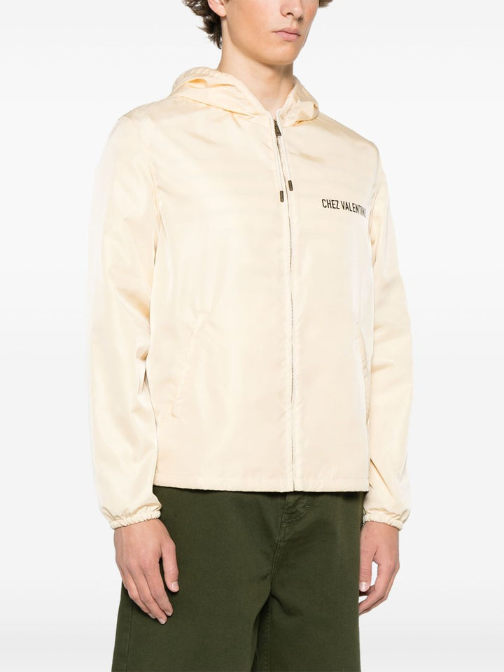 Valentino Chez Valentino zip-up Hoodie