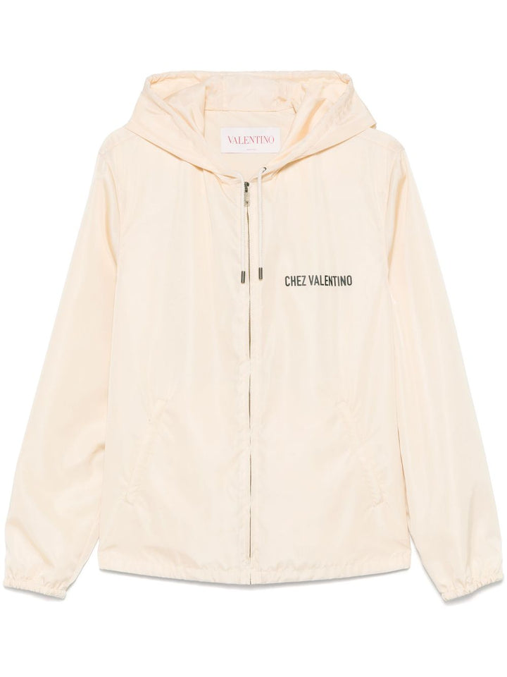 Valentino Chez Valentino zip-up Hoodie