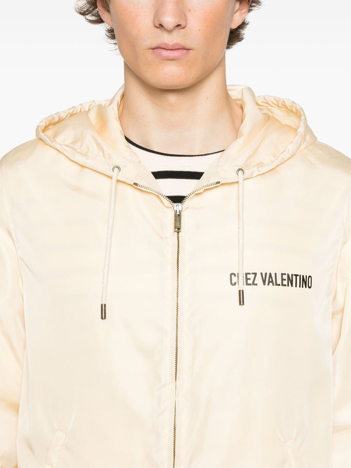 Valentino Chez Valentino zip-up Hoodie