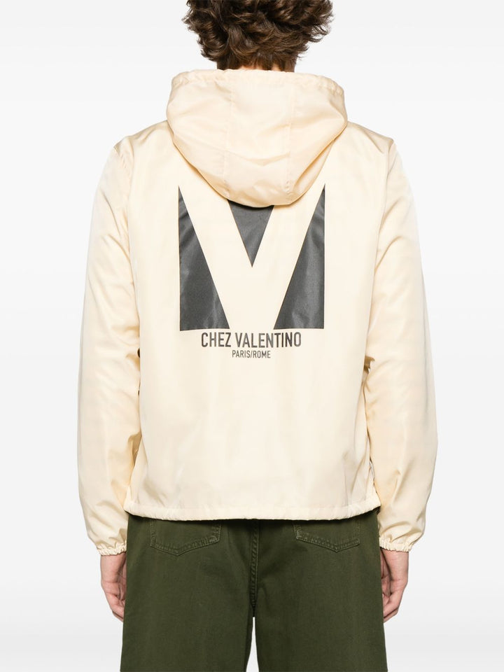 Valentino Chez Valentino zip-up Hoodie