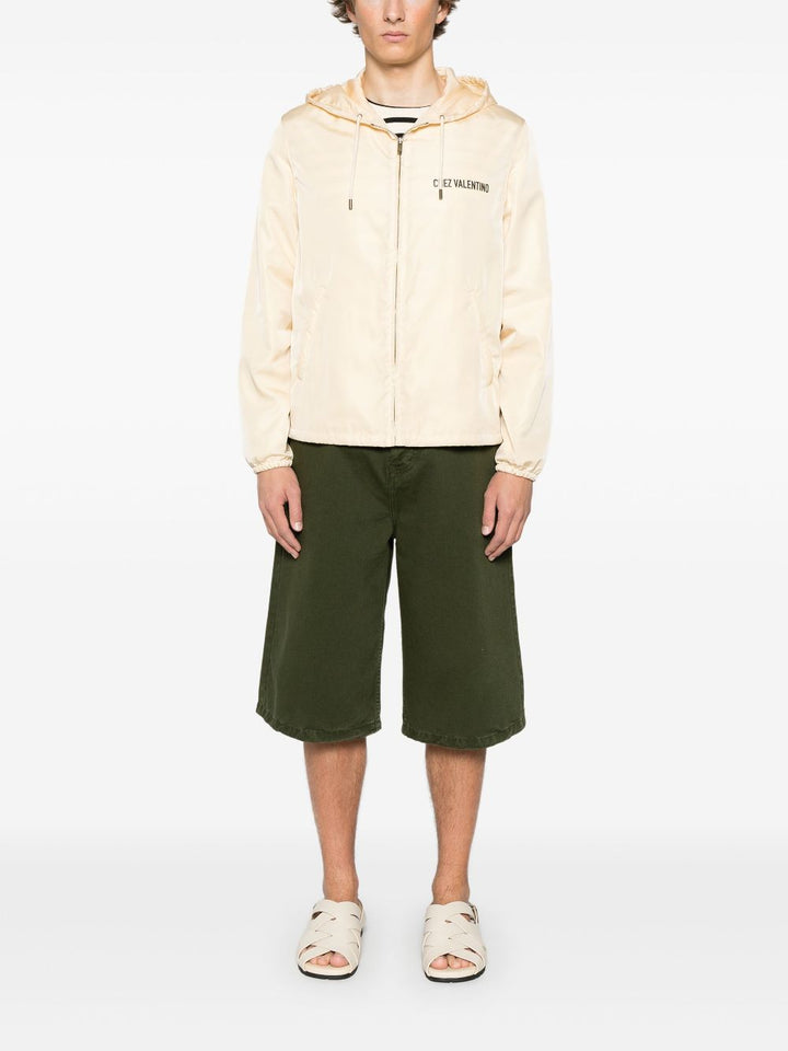 Valentino Chez Valentino zip-up Hoodie