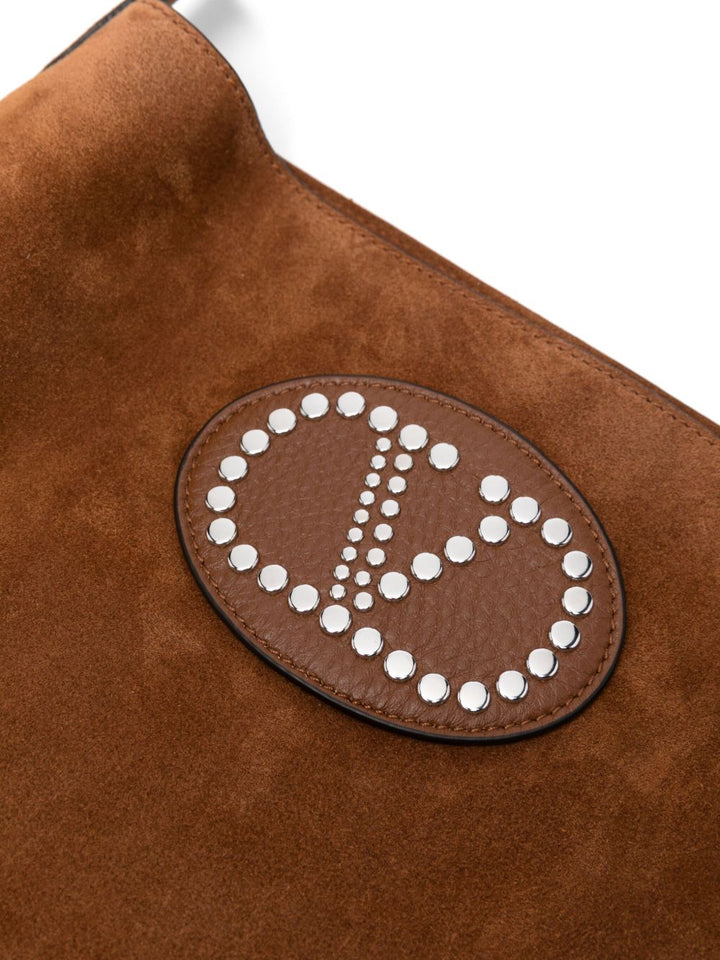 Valentino Garavani Nellcote suede leather crossbody bag