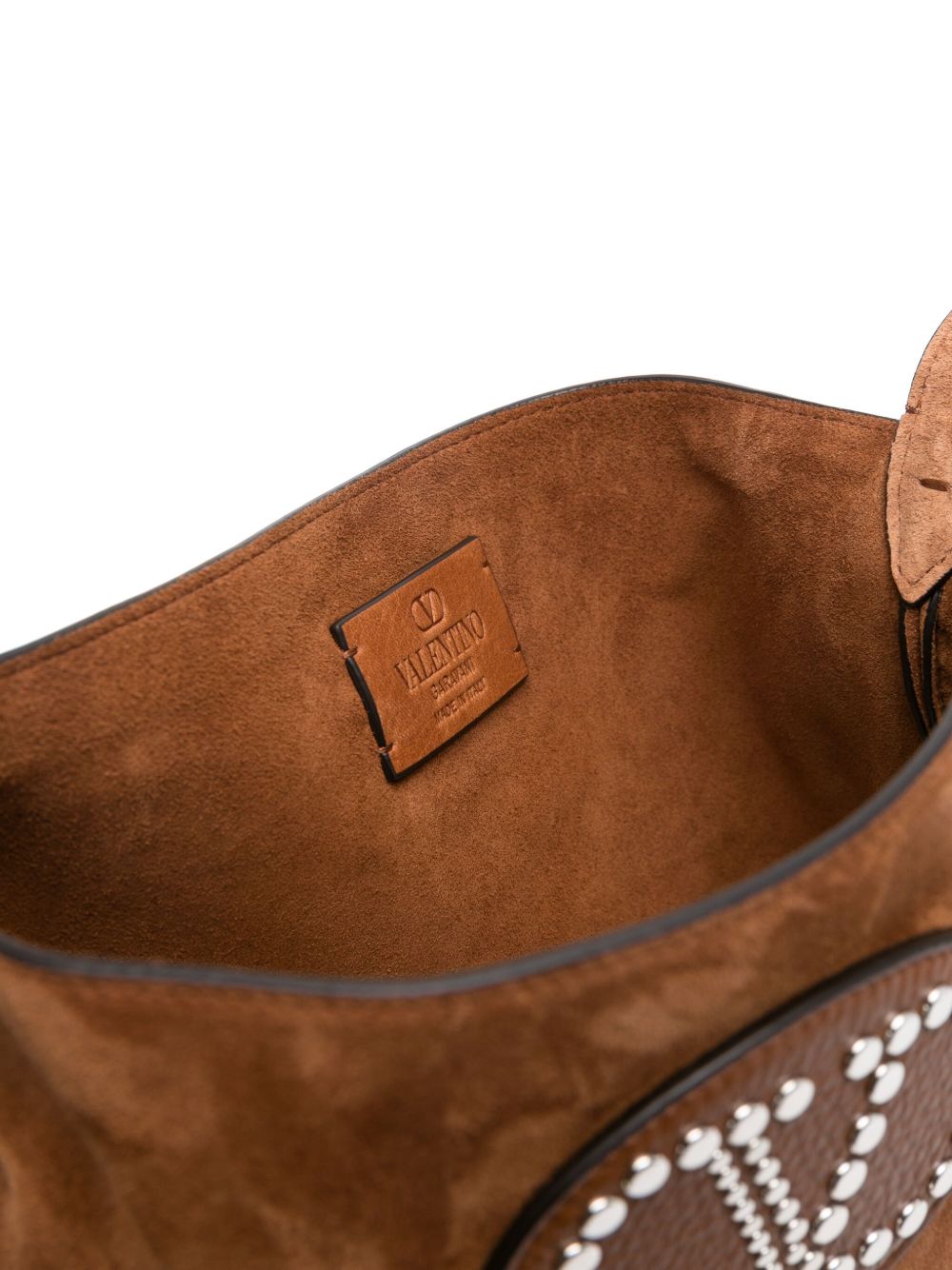 Valentino Garavani Nellcote suede leather crossbody bag
