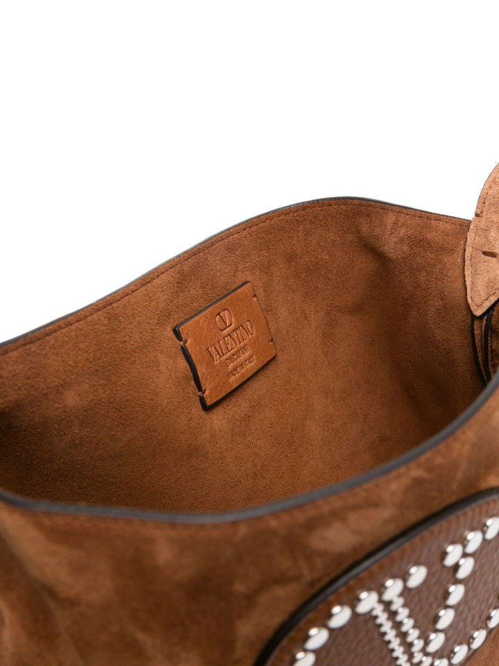 Valentino Garavani Nellcote suede leather crossbody bag