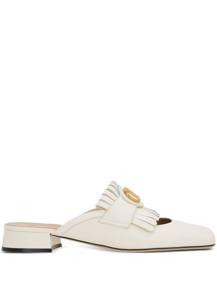 Valentino Garavani VLogo Signature leather slippers