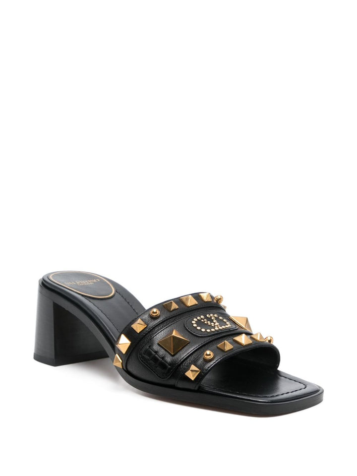 Valentino Garavani Caster leather mules