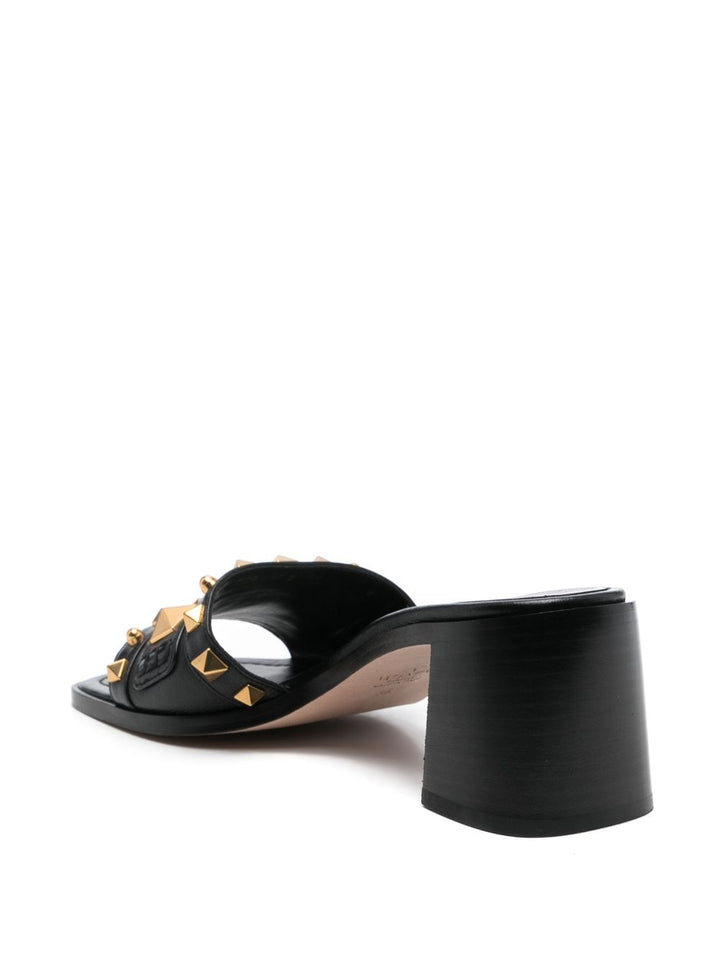 Valentino Garavani Caster leather mules