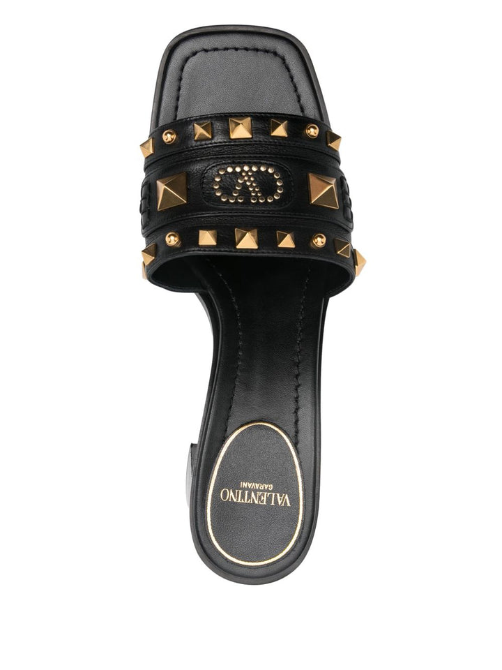 Valentino Garavani Caster leather mules