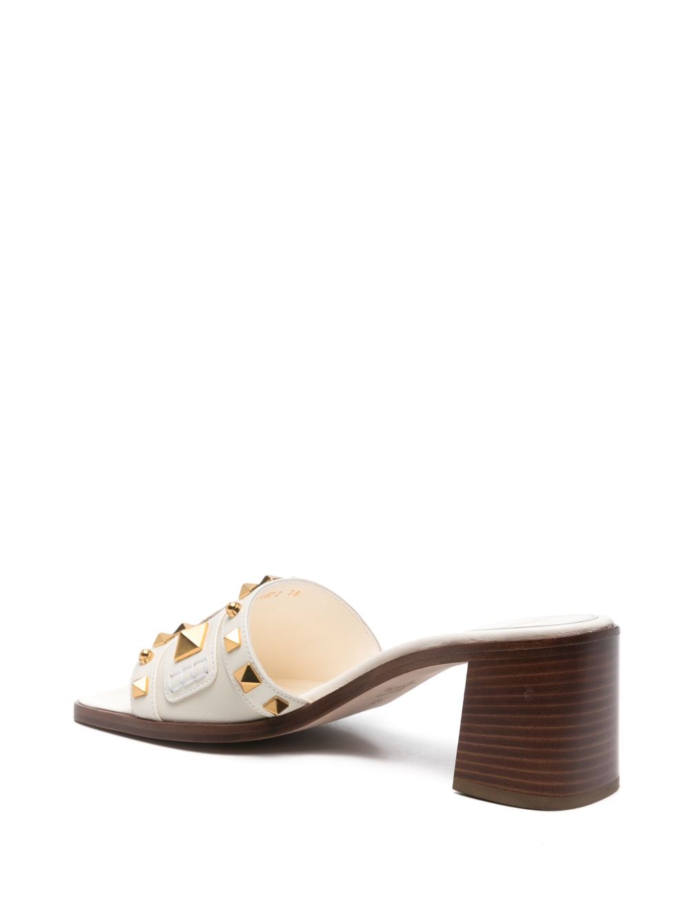 Valentino Garavani aster leather mules