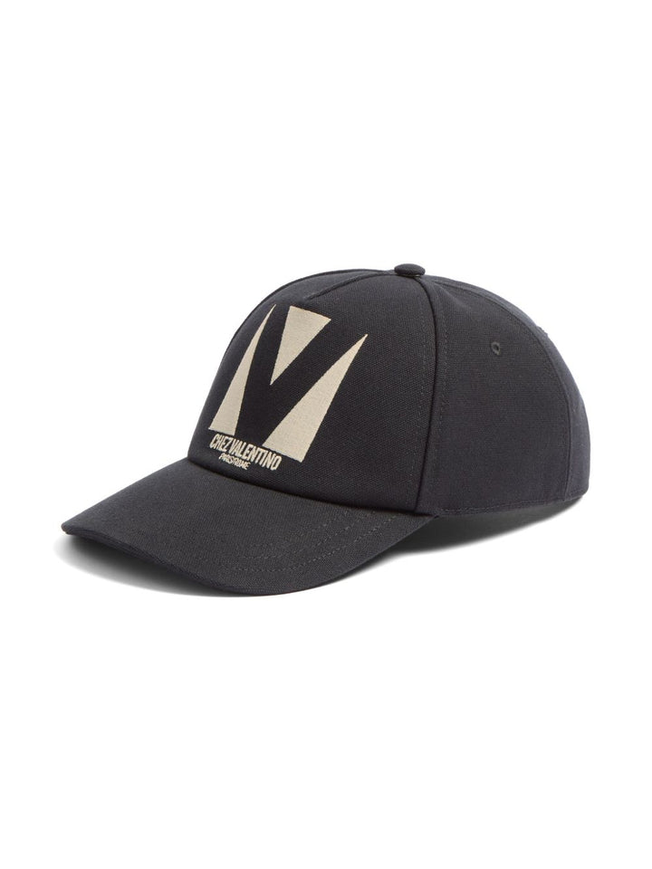 Valentino Garavani chez print baseball cap